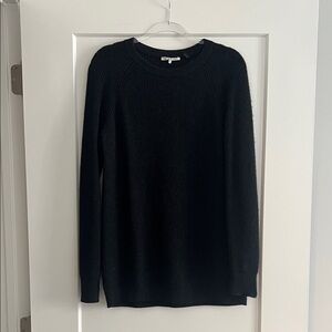 Helmut Lang Black Crewneck Sweater